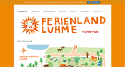 Desktop Screenshot of ferienland-luhme.de